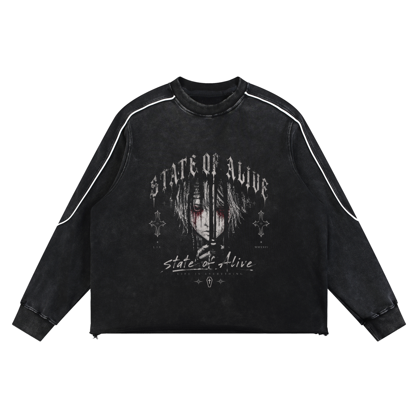 Sweatshirt,Crewneck,Tops
