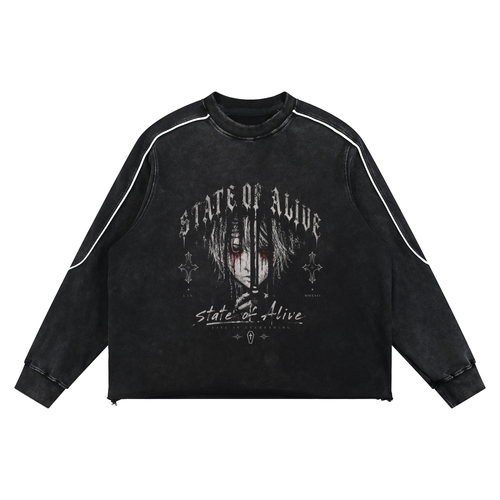 Sweatshirt,Crewneck,Tops